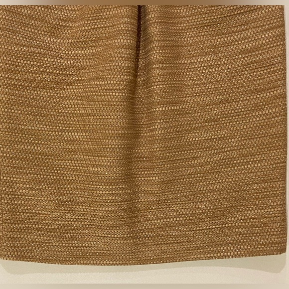 Dolce & Gabbana Gold Tweed Champagne Black Sleeveless Career to Cocktail Dress - Picture 8 of 16